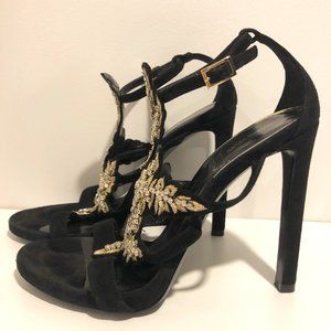 Roberto Cavalli Althea Suede Sandals